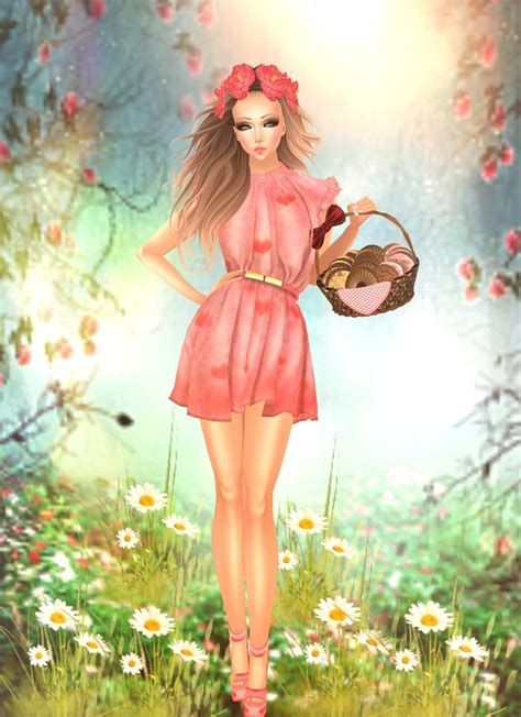 Join facebook to connect with ta rose claire and others you may know. robe rose clair et arrière plan de printemps ! | Imvu ...