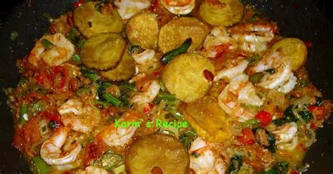 #udang #masak #mahi #smahi #sima #resepi resepi mak saya. Karin's Recipe: Udang & Tahu Masak Tauco (Shrimps & Tofu cooked with Fermented Soy Beans)