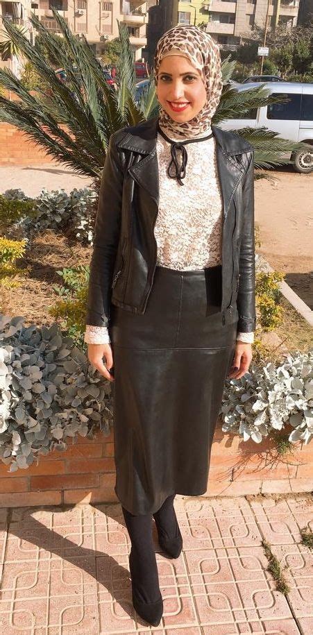 Black Leather Hijab Skirt Swag Girl Style Black Leather Skirts Fashion