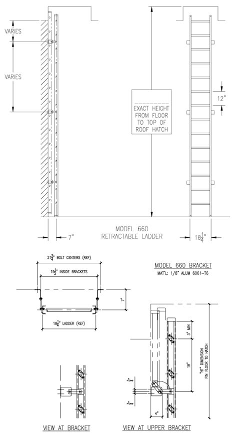 Roof Hatch Ladder And Specifications Sc 1 St Alaco Ladder