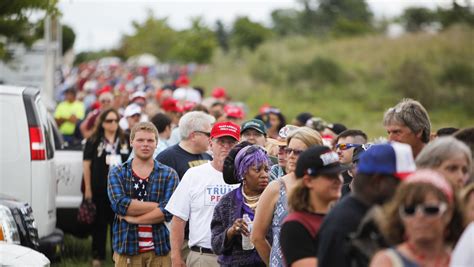 Donald Trump Supporters Enthused By Rally
