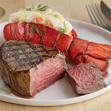Filet Mignon And North Atlantic Lobster Tails Delivery Kansas City Steaks