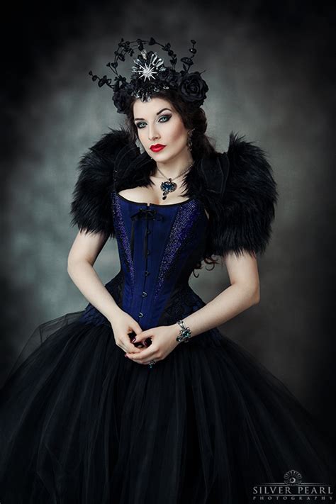 Gothic Queen Photo Shoot La Esmeralda Alternative Model