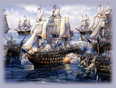 Battle Of Trafalgar Ships Show Me Johnson County Western Missouri