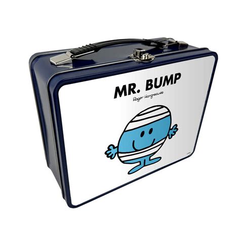 Personalised Mr Bump Metal Lunch Box