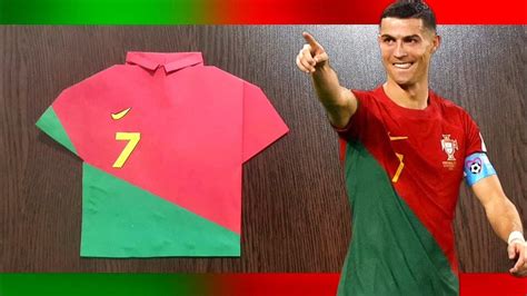 Como Hacer La Camiseta De Portugal 🇵🇹 En El Mundial Qatar 2022 De