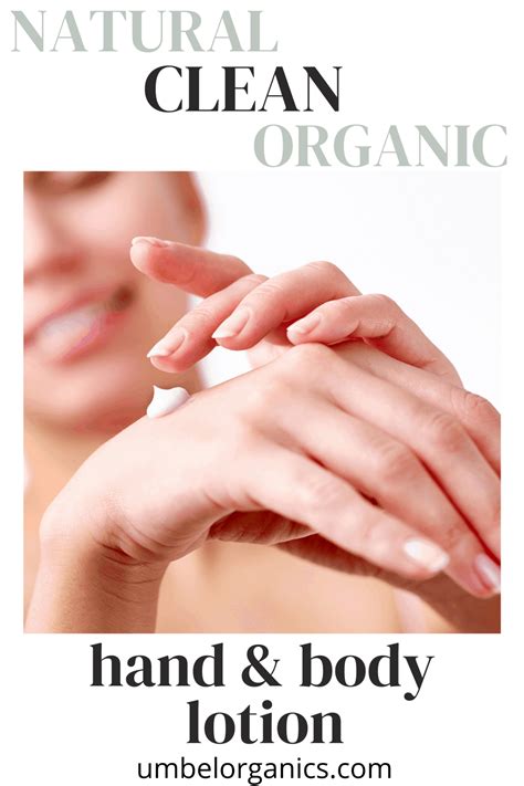 The Best Clean And Natural Lotion For Dry Skin Umbel Organics