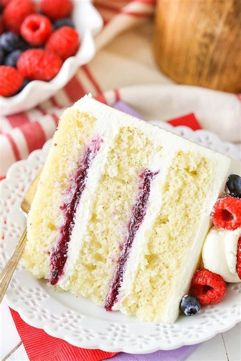 Berry Mascarpone Layer Cake Life Love And Sugar Moist Vanilla Cake Desserts Cake