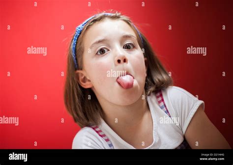 Girl Sticking Tongue Out Telegraph