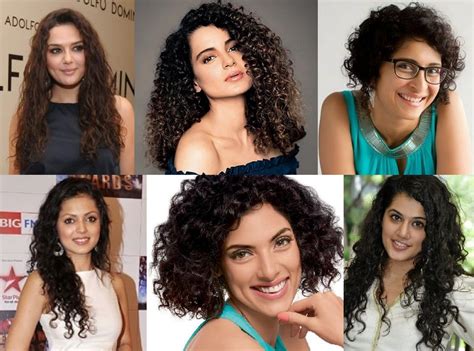 Add layers and you'll be amazed with the volume your with curly short hair with bangs, that's short on one side and longer on the other, these bouncy curls were just a perfect fit. 22 Indian celebrities with curly hair | CurlsandBeautyDiary