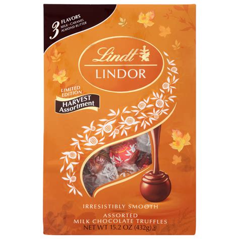 Save On Lindt Lindor Harvest Assortment Chocolate Truffles Limited