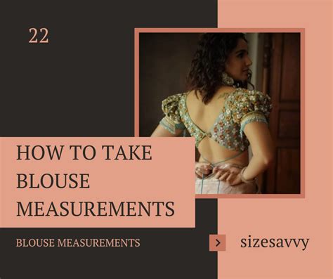 How To Take Blouse Measurements For Online Shopping In 2024 Sizesavvy