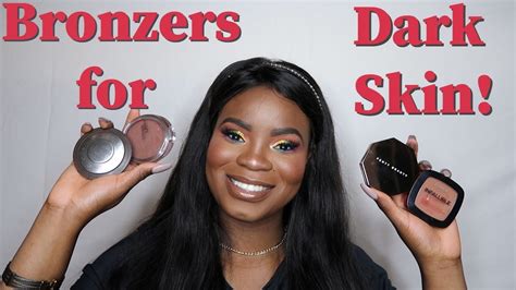 Bronzerscontours For Dark Skin Powders Youtube