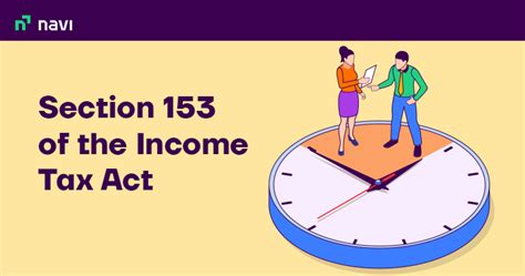 Section 153 Of The Income Tax Act Assessment Of Income