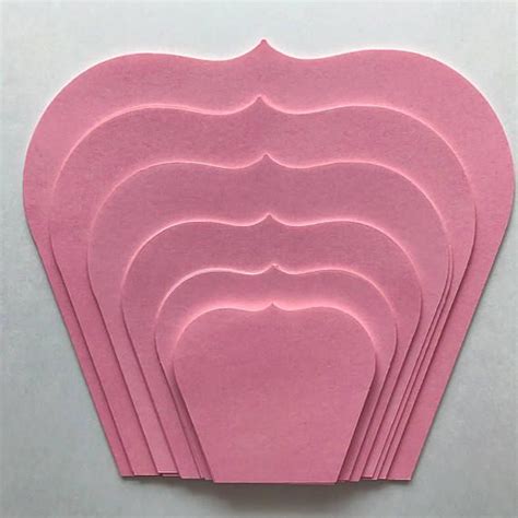 Free flower petal template svg; Pin on Origami