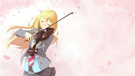Hintergrundbilder Illustration Blond Geschlossene Augen Anime Mädchen Musikinstrument