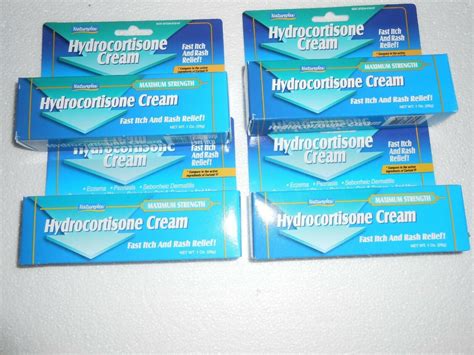4 X Hydrocortisone Cream Max Strength 1 Fast Itchrash Relief