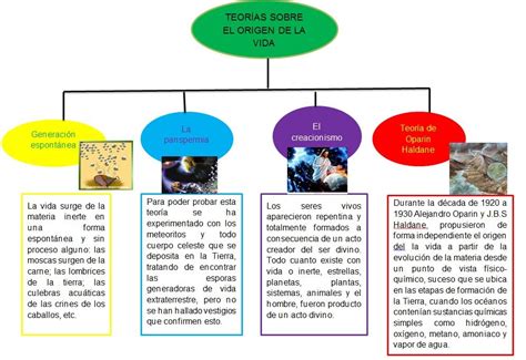 Origen de la vida resumen de las teorías más destacadas CFN