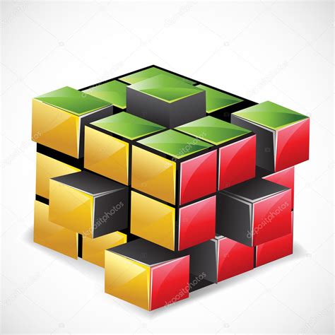 Rubix Cube — Stock Vector © Vectomart 5163139