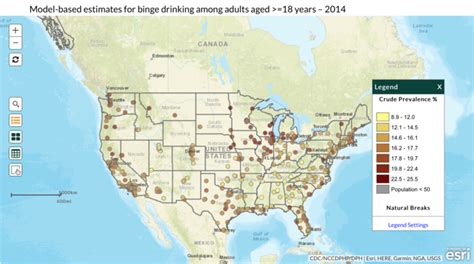What City Is The Most Obese Interactive Map Shows Health Of 500 Us
