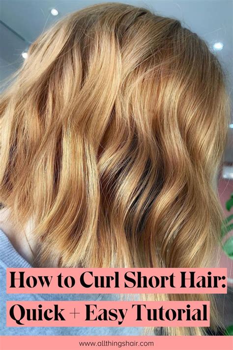 How To Curl Short Hair With A Wand Flat Iron Curls Short Hair Curling
