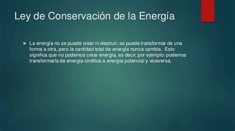 Ley De La Conservación De La Materia Y Energia