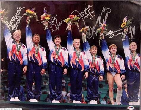 1996 Womens Olympic Gymnastics Team Us Gymnastics Team Us