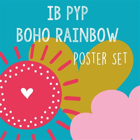 Ib Pyp Poster Set All Essential Elements Included Learner Etsy
