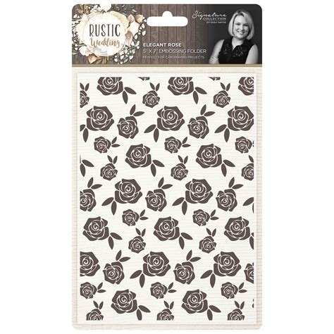 Signature By Sara Davies Embossing Folders Crafts 4 Less