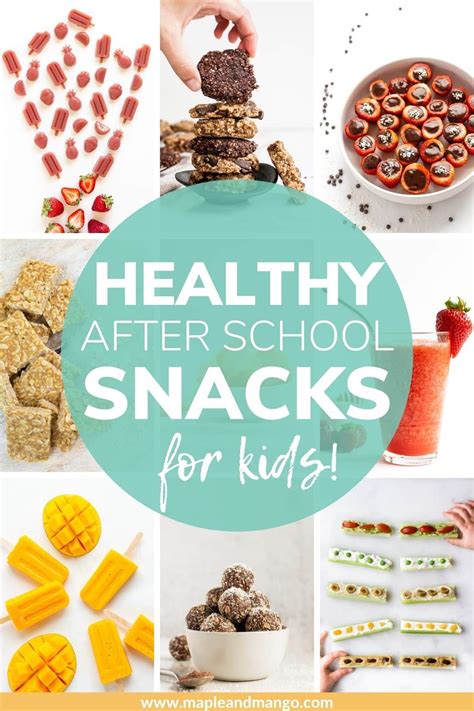Healthy After School Snacks For Kids Maple Mango After School