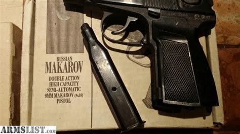 Armslist For Sale Russian Makarov 9x18 Double Stack Mag Rare Extras