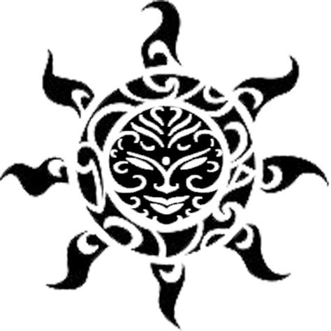 Another Polynesian Sun Tattoo Design Samoan Tattoo Hawaiian Tattoo