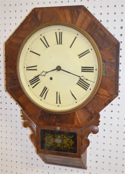 Ansonia Drop Octagon Wall Clock Price Guide