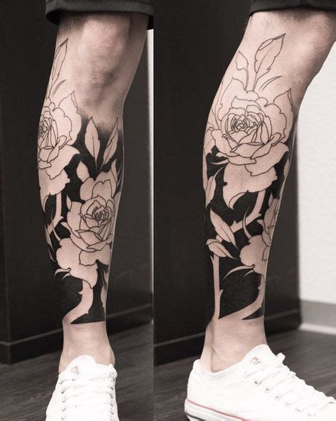 Best Ideas Tattoo Leg Black Design Leg Tattoos Trendy Tattoos