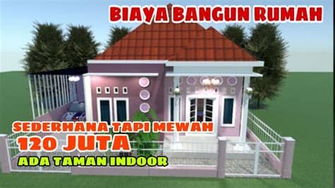 Rumah impian dapat mengurangi stress akibat lelah bekerja. Biaya bangun rumah minimalis 7x7meter 120 juta ||Sederhana ...