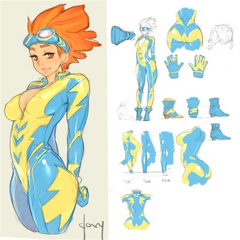 Spitfire Costume By Mldoxy On Deviantart Character Design Animation Character Design Girl