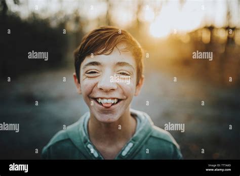 Happy Teenage Boy Smiling Hi Res Stock Photography And Images Alamy