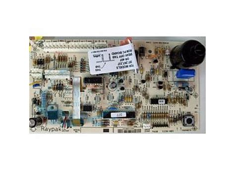 Raypak Pc Control Circuit Board Iid Units R185a R405a 010253f