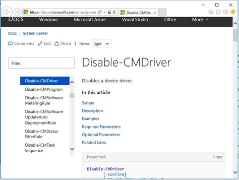 Sccm Configuration Manager Powershell Cmdlets How To Get Cmdlet