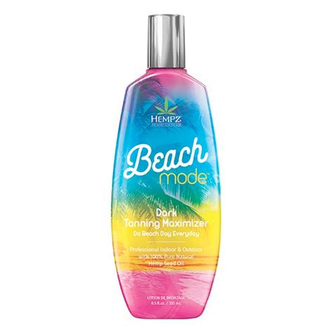 Hempz Beach Mode Tanning Lotion Tan2day Tanning Supply