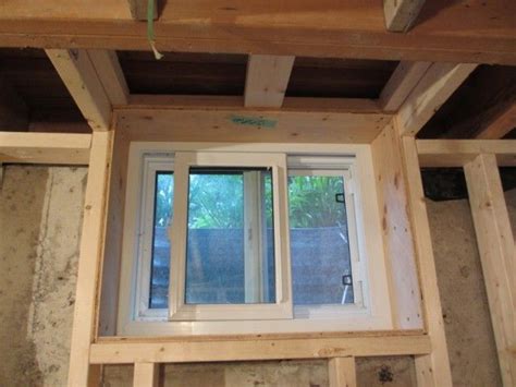 Storozuk Basement Windows Framed Squared Off For Drywall Basement