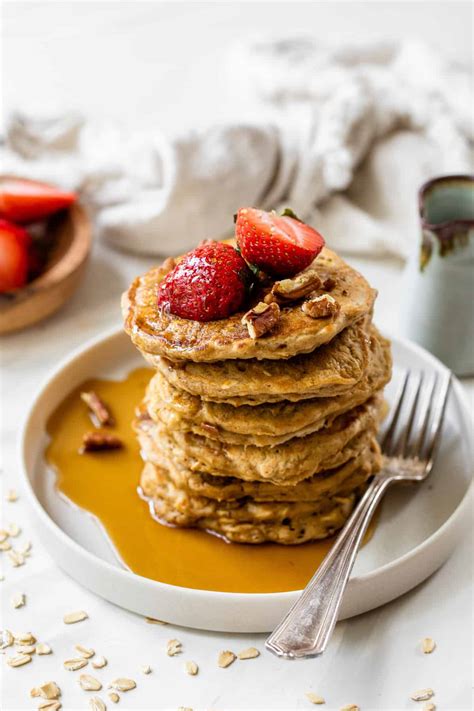 Oatmeal Pancakes Simple Recipe With No Banana Clean And Delicious