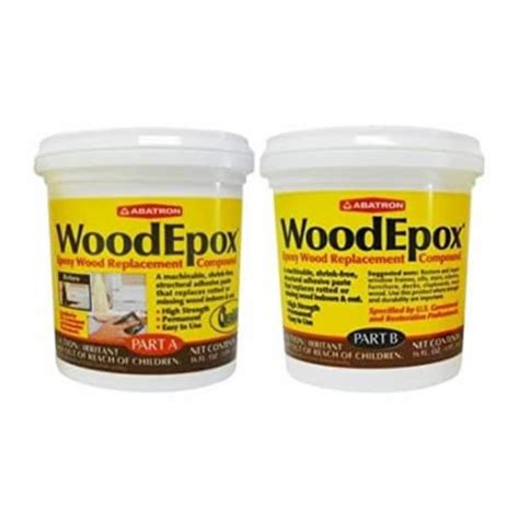 Abatron We2pkr Woodepox Epoxy Resin Wood Replacement Parts A And B 2