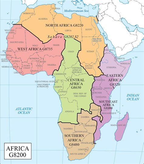Map Of North And West Africa The Best Free New Photos Blank Map Of