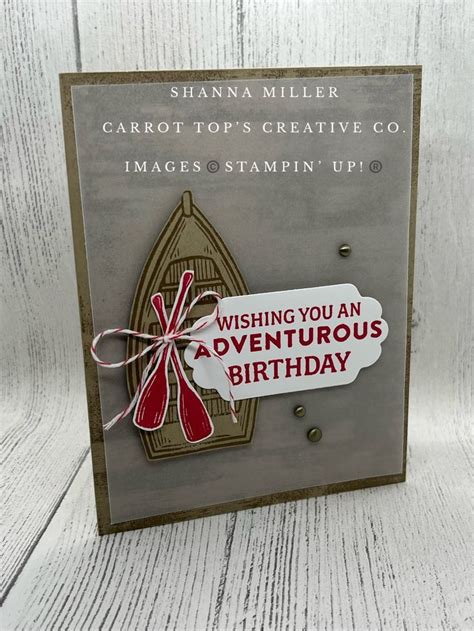 Stampin Up Adventurous Journey In 2022 Stampin Up Cards Handmade