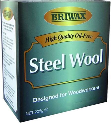 Briwax High Quality Oil Free Steel Wool All Grades Designed For