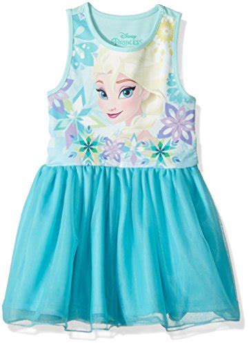 Disney Girls Toddler Frozen Elsa Ruffle Dress
