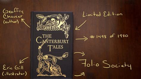 Books The Canterbury Tales Folio Society Askmark