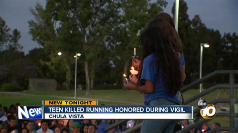 Vigil held for teen killed in hit-and-run