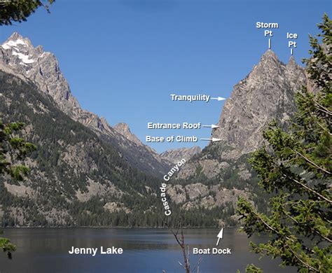 Highway To Heaven A Climbing Route On Storm Point Teton National Park